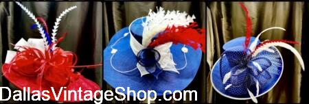 Patriotic Ladies Hats & Fascinators. Unlimited Styles to Choose from. Patriotic Ladies Hats & Fascinators.
