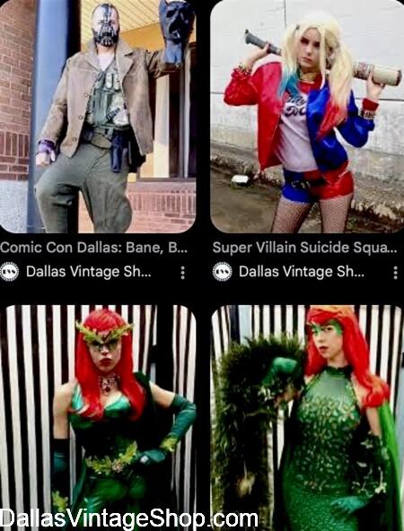 DREAMHACK ATLANTA 2026: Event Details, Costume Rules & Costume Ideas. Get Super Villains, Harley Quinn, Bain, Poison Ivy & other Cosplay Costumes from Dallas Vintage Shop.