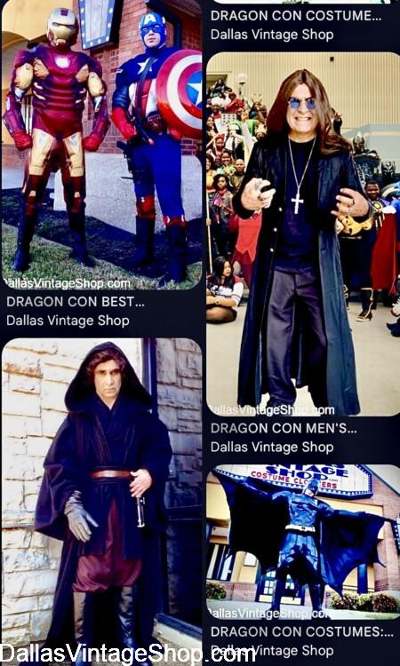DRAGON CON 2026: Event Details found HERE. Also Get X Men Movies Characters Outfits from Dallas Vintage Shop.