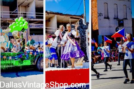 NATIONAL POLKA FESTIVAL DETAILS: May 22-24, 2026. 3 Days of Parades, Fun, Food, Polka Bands & Polka Dancing. Get your Polka Outfits at Dallas Vintage Shop before you go.