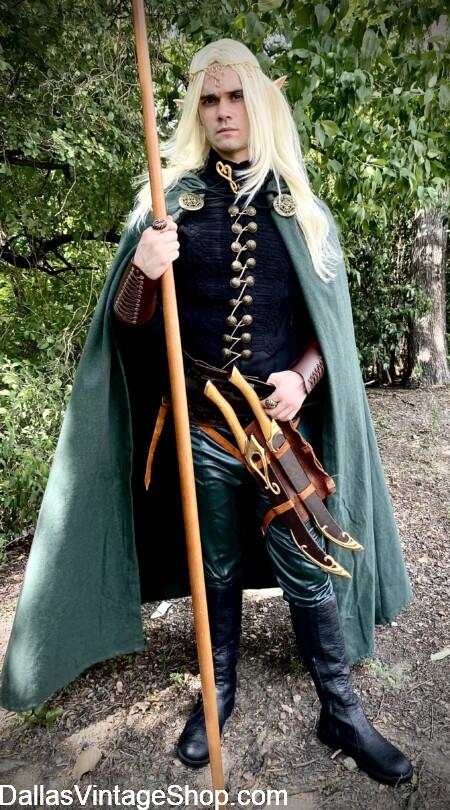 TEXAS RENAISSANCE FESTIVAL COSTUME IDEAS UNLIMITED: Get Unique Ren Fest Fantasy Creatures, Elven Lords, Forest Elves, Noble Wood Elf Ranger Fighters & Renaissance & Medieval Fantasy Characters from Dallas Vintage Shop..