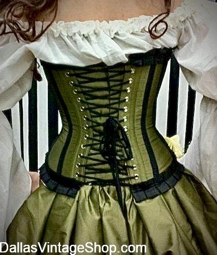 Here are the Colorado Ren Fest Details & Ladies Costumes, Corsets, like this one shown here, Blouses & Accessories in stock at Dallas Vintage Shop. Here are the Colorado Ren Fest Details & Ladies Costumes, Corsets, Blouses & Accessories in stock at Dallas Vintage Shop.
