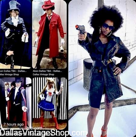 NORTH TEXAS ANIME 2026 INFO: Dates, Aug 7-9, 2026 Costume Rules & Costume Ideas; Hellsing Alucard, Coffee Bebop Cowboy & others at Dallas Vintage Shop.