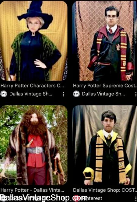 GEN CON 2026: What to Expect; 70,000 Attendees, 700 Exhibitors & 20,000 Scheduled Events & Amazing Cosplay Costumes & Costume Contests for BORD GAMES, like these Harry Potter Costumes, shown here, from Dallas Vintage Shop. GEN CON 2026: What to Expect; 70,000 Attendees, 700 Exhibitors & 20,000 Scheduled Events & Amazing Cosplay Costumes & Costume Contests.