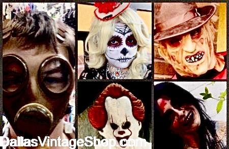 TEXAS HAUNTERS CONVENTION: Costume RULES and Costume Ideas from Dallas Vintage Shop.