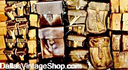 WASTELAND WEEKEND VINTAGE LEATHER AMMO POUCHES & PARAPHERNALIA: Shown here is just some of our Vintage Ammo Holders, Belts, Ammo Pouches, Messenger Bags, Shoulder Pauldrons & Armor from Dallas Vintage Shop. WASTELAND WEEKEND VINTAGE LEATHER AMMO POUCHES & PARAPHERNALIA: Shown here is just some of our Vintage Ammo Holders, Belts, Ammo Pouches, Messenger Bags, Shoulder Pauldrons & Armor from Dallas Vintage Shop.
