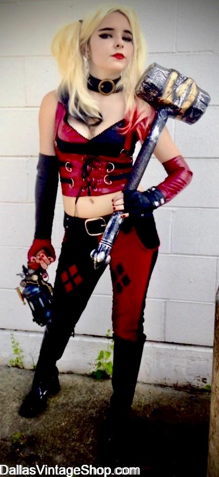 Fan Expo Costume Rules: Tickets and Costume Ideas. Get this Harley Quinn, Super Villain Outfit, shown here, and other Marvel & DC Comics Costumes & Ideas from Dallas Vintage Shop. Fan Expo Costume Rules: Tickets and Costume Ideas. Get Harley Quinn, Super Villain Outfits and other Marvel & DC Comics Costumes & Ideas from Dallas Vintage Shop.