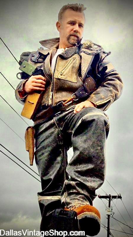 WASTELAND DFW POST-APOCALYPTIC OUTFITS: WARRIOR OUTFITS; Shown here is one of our MAD MAX OUTFITS. We have Costumes for Men & Women at Dallas Vintage Shop. We also have Futuristic, Dystopian, Fantasy, Gaming, Paintball, RPG, Cosplay & Anime. WASTELAND DFW POST-APOCALYPTIC OUTFITS: WARRIOR OUTFITS; Get this MAD MAX OUTFIT & Costumes for Men & Women at Dallas Vintage Shop. We also have Futuristic, Dystopian, Fantasy, Gaming, Paintball, RPG, Cosplay & Anime.