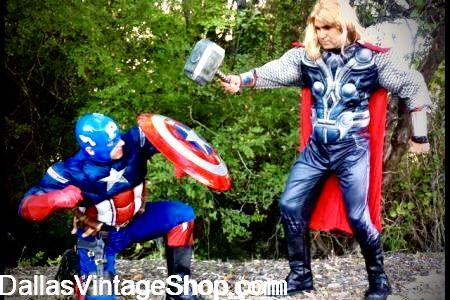 FAN EXPO DALLAS 2026 COSTUMES: Get Info, Tickets, Costume & Contest Rules. For Captain America & Thor like the ones shown here, and other Fantastic Cosplay Characters come to DALLAS VINTAGE SHOP. FAN EXPO DALLAS 2026 COSTUMES: Get Info, Tickets, Costume & Contest Rules. For Captain America, Thor and other Fantastic Cosplay Characters come to Dallas Vintage Shop.