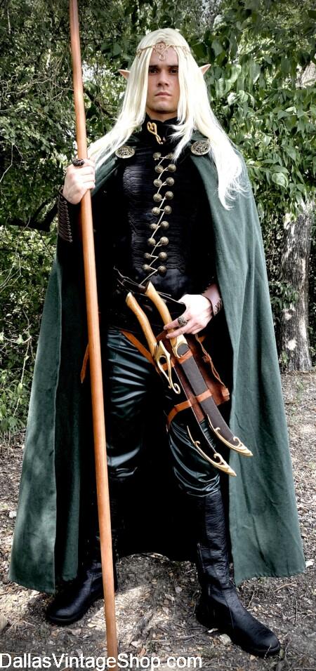 DUNGEONS & DRAGONS COSTUMES: Shown here is one of our Wood Elf, Ranger, Fighters with Garb & Gear from Dallas Vintage Shop. DUNGEONS & DRAGONS COSTUMES: Get this Wood Elf, Ranger, Fighter with Garb & Gear from Dallas Vintage Shop.