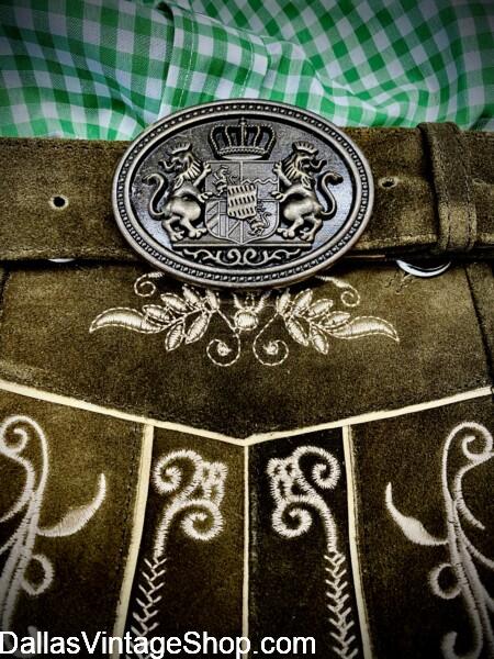 OKTOBERFEST LEDERHOSEN: Belted or with Suspenders, Different Colors & Shades of Leather & Suede, Plus Shirts, Hats & Oktoberfest Accessories from Dallas Vintage Shop. OKTOBERFEST LEDERHOSEN: Belted or with Suspenders, Different Colors & Shades of Leather & Suede, Plus Shirts, Hats & Oktoberfest Accessories from Dallas Vintage Shop.