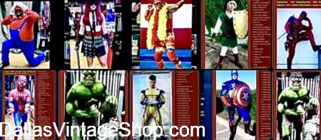 UPCOMING EVENTS DFW: COLLECT-A-CON DALLAS: OCT. 24-25, 2026. WE HAVE EVENT INFO, Costumes & Policies Details. SHOWN HERE are a few of our Anime, Cosplay, Superheroes, Villains, & TCG Pop-Culture Characters Costumes from DVS. UPCOMING EVENTS DFW: COLLECT-A-CON DALLAS: OCT. 24-25, 2026. WE HAVE EVENT INFO, Costumes & Policies Details. SHOWN HERE are a few of our Anime, Cosplay, Superheroes, Villains, & TCG Pop-Culture Characters Costumes from DVS.