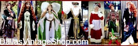TRF THEMED WEEKENDS 2026 GUIDE: CELTIC CHRISTMAS: Nov 27 (Fri) - 29 (Sun) DETAILS HERE. CLICK TO SEE: Wonder Awaits. Also get Celtic Garb & Costumes, Father Christmas, Celtic Maidens & Wenches, Elves, Mrs. Claus, Celtic Kilts, Celtic Angels, Complete Costumes & Accessories from Dallas Vintage Shop.