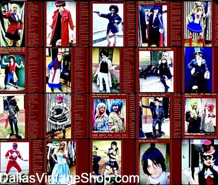 COLLECT-A-CON DALLAS: Popular Anime, TCG Characters, Cosplay & Pop-Culture Costumes from that you can get at Dallas Vintage Shop B4UGo.
