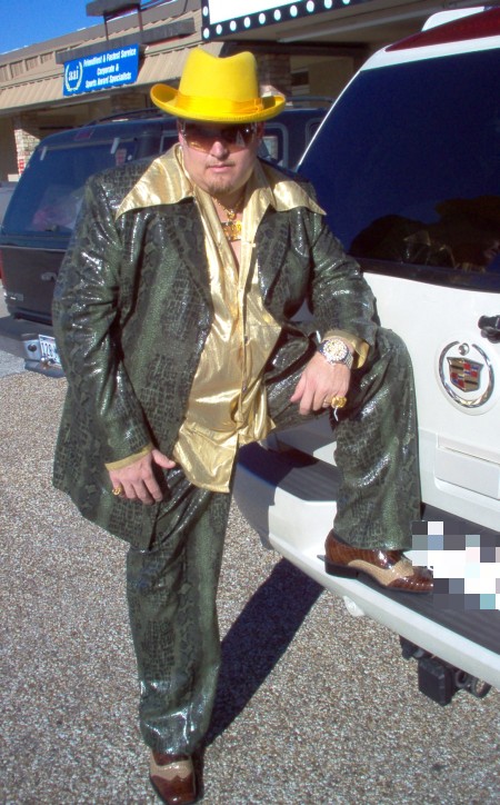 PALAMON Adult Men's Tha Fella 1970s Pimp Daddy Fancy Dress Halloween Costume