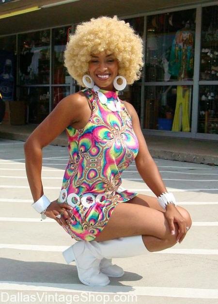 DALLAS VINTAGE SHOP HOME PAGE: DFW's Largest & Most Complete Costume Shop & Vintage Clothing Store. This Groovy Disco Chick Outfit is just one of Thousands of Costume Ideas we offer. We are Open All Year.